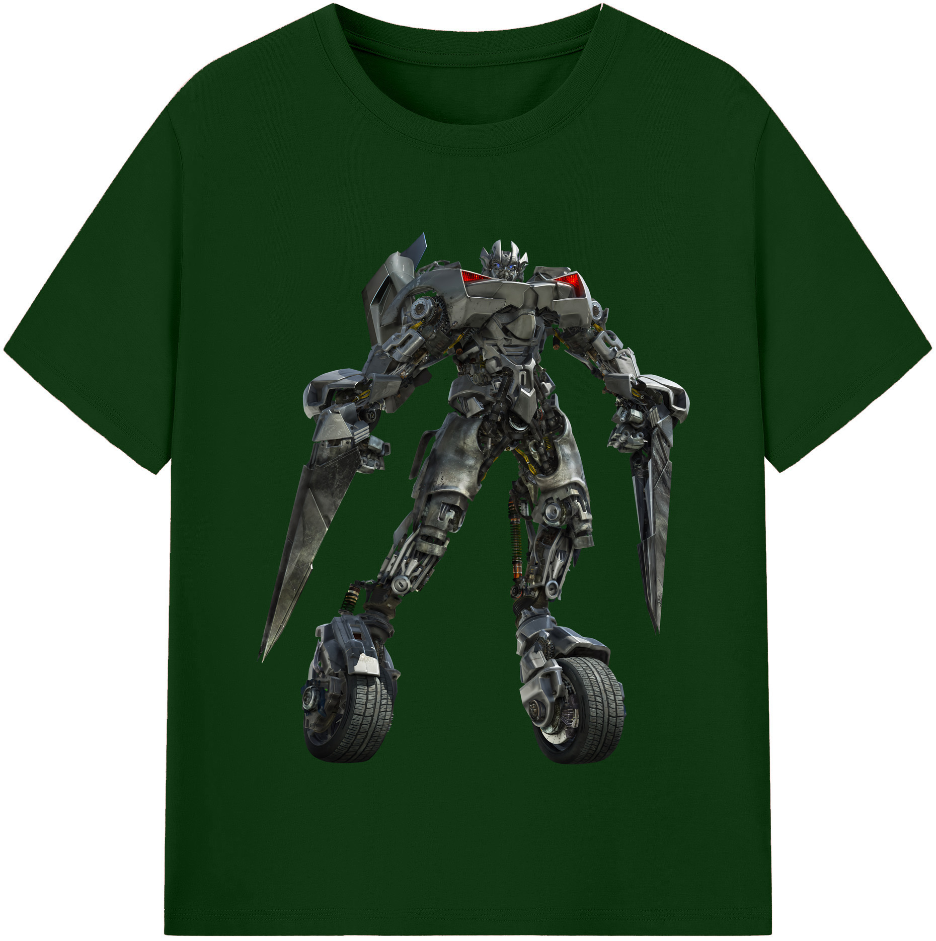 （画像用） Transformers トランスフォーマー 綿100％半袖Tシャツ（フロントプリント）